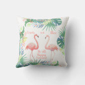 Coussin Soyez tous heureux pour toujours ! Fairy Tale Two (Verso)