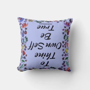 Coussin Soyez une citation vraie