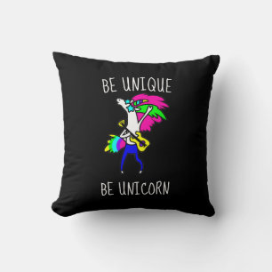 Coussin Soyez Unique Soyez Unicorne Jeu d'Oreiller