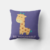 Coussin Soyez Vous-Même Jetez L'Oreiller (Verso)