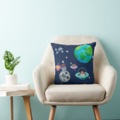Coussin Space theme for children's room. (Chaise)
