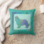 Coussin Spaniel Bleu (Couverture)