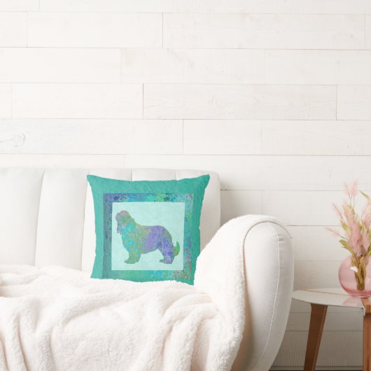 Coussin Spaniel Bleu (Canapé)