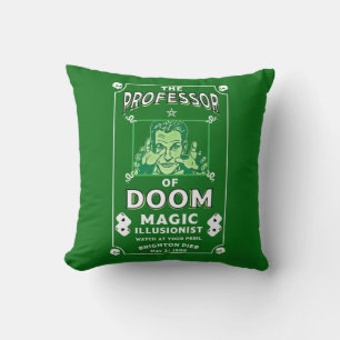 Coussin Spectacle magique victorien vintage classique