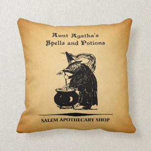 Coussin Spells et breuvages magiques de tante Agatha's