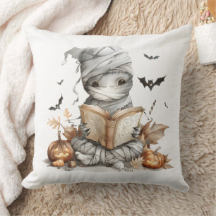 Coussin Spells & Stories - Mummy in the Citrouille Patch