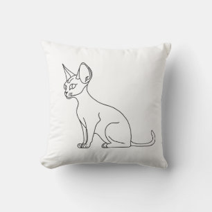Coussin sphinx draw cushion