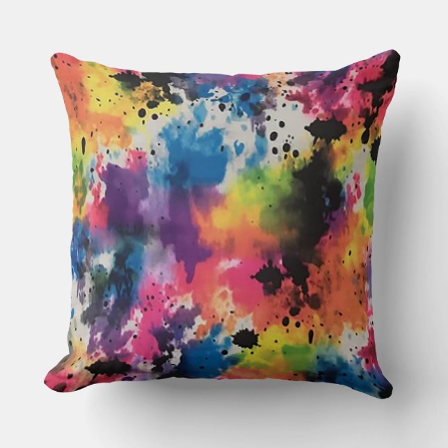 Coussin Splatter (Recto)