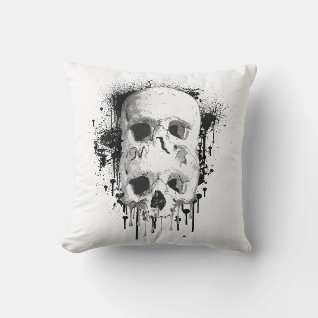 Coussin Splatter graphic (Recto)