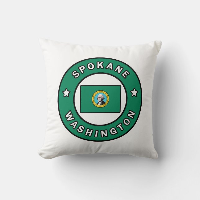 Coussin Spokane Washington (Recto)