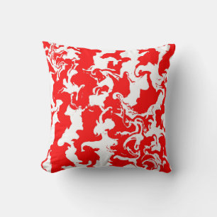 Coussin Spray rouge