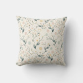 Coussin Spring Easter Botanical  Throw Pillow (Recto)