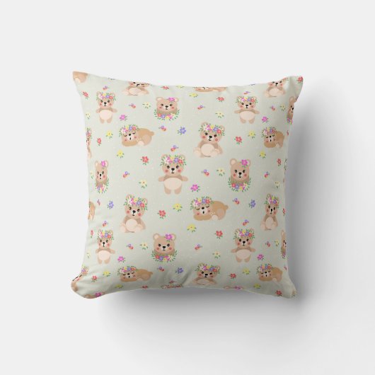 Coussin Spring teddy bear (Recto)