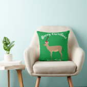 Coussin Springbok de Noël (Chaise)