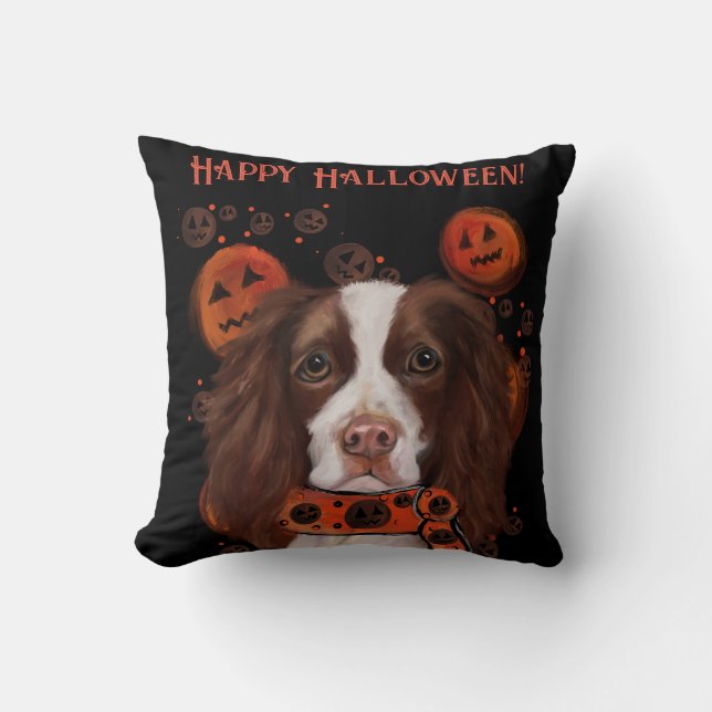 Coussin Springer Spaniel anglais (Recto)