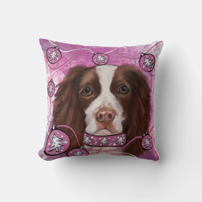 COUSSIN SPRINGER SPANIEL ANGLAIS   (Recto)