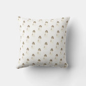 Coussin Springer Spaniel Anglais (Foie & Blanc) (Verso)