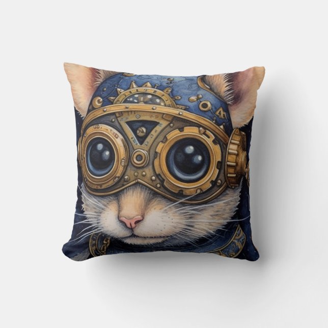 Coussin Sprinkle Top Hat Steampunk  (Recto)