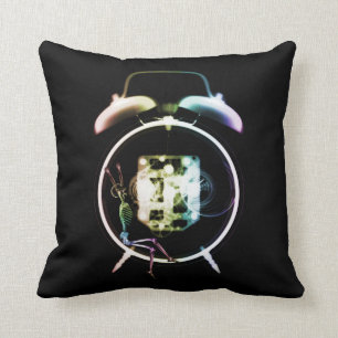 Coussin Squelette à rayons X à l'alarme - Arc-en-ciel