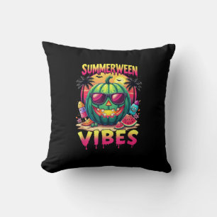 Coussin Squelette Été Été Vibes Watermelon Jack-O