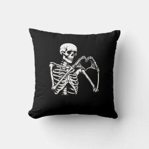 Coussin Squelette Mains Coeur Signer Halloween Costume Ret