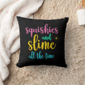 Coussin Squishies Et Slime Tout Le Temps (Couverture)