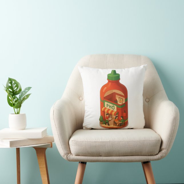 Coussin Sriracha Pho Shop (Chaise)