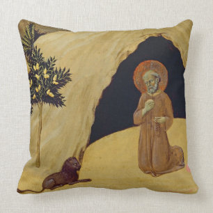 Coussin St Jerome avec le lion, 1436 (tempera sur le
