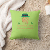 Coussin St. Patrick’s Day Lion King - Good Luck Good Vibes (Couverture)