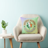 Coussin St. Patrick's Day Charm Cutest Clover dans le Patc (Chaise)
