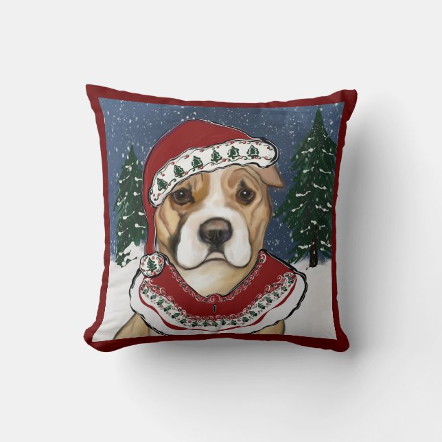COUSSIN STAFFORDSHIRE TERRIER AMÉRICAIN    (Recto)
