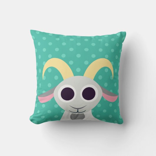 Coussin Stanley la chèvre (Recto)