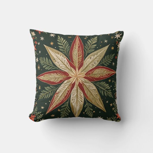 Coussin Star of Wonder Floral (Recto)