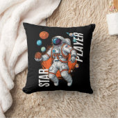 Coussin Star Player - Vibes de basketball spatial (Couverture)