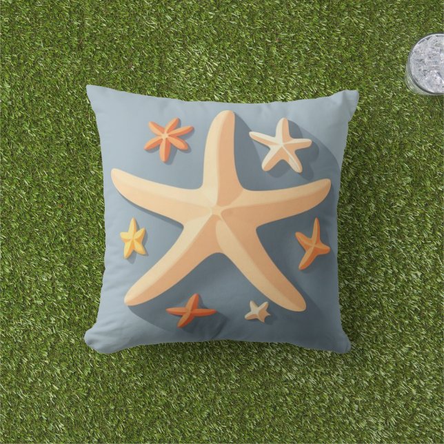 Coussin Starfish et Small One (Herbe)