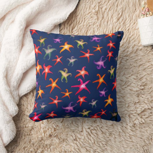 Coussin Starfish, étoiles de mer motif Cushion (Couverture)