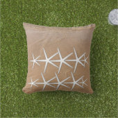 Coussin Starfish Motifs Sandy Beach Océan Décor nautique (Herbe)
