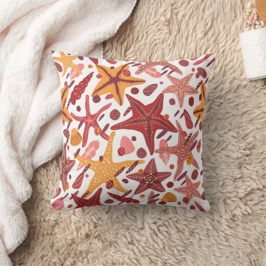Coussin Starfish Shells : Motif scandinave (Couverture)