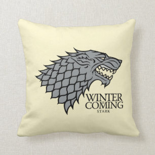 Coussin Stark Sigil - L'Hiver Arrive