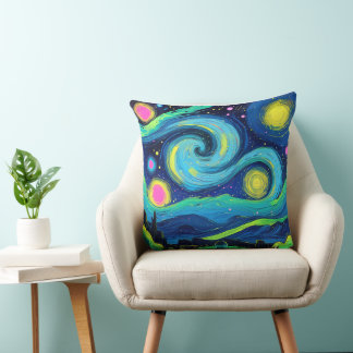 Coussin Starry night pillow