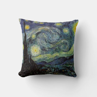 Coussin Starry Night, Vincent Van Gogh.
