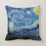 Coussin Starry Night, Vincent van Gogh<br><div class="desc">Vincent Willem van Gogh (30 mars 1853 - 29 juillet 1890) est un peintre post-impressionniste hollandais qui compte parmi les figures les plus célèbres et les plus influentes de l'histoire de l'art occidental. En un peu plus d'une décennie, il crée environ 2 100 oeuvres d'art, dont environ 860 peintures à...</div>