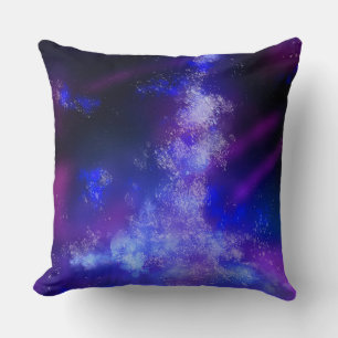 Coussin Stars Nuit Ciel Minuit Bleu Voie Lactée