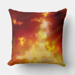 Coussin Stars Nuit Ciel Minuit Voie Lactée Jaune