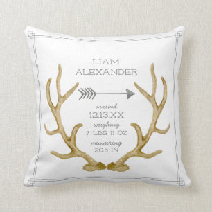 Coussin Stat de Bohème de naissance de bébé de flèche