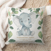 Coussin Stat mignonne de naissance d'or de verdure (Couverture)
