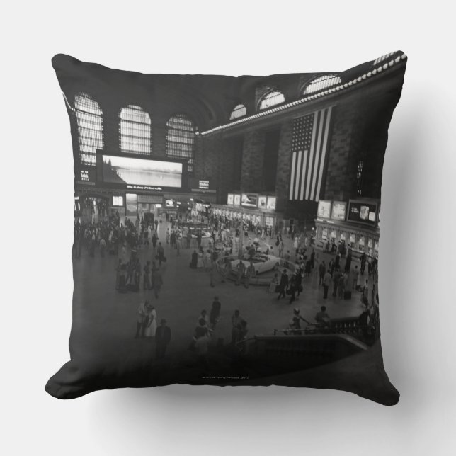 Coussin Station centrale grande (Recto)