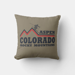 Coussin Station de ski d'Aspen Colorado