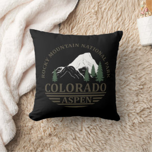 Coussin Station de ski du Colorado Aspen