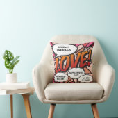 Coussin Statistiques de naissance de bébé Bande dessinée P (Chaise)